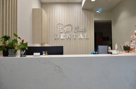 Our welcoming reception desk